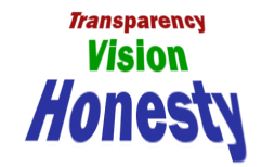 Honesty, Vision, and Transparency