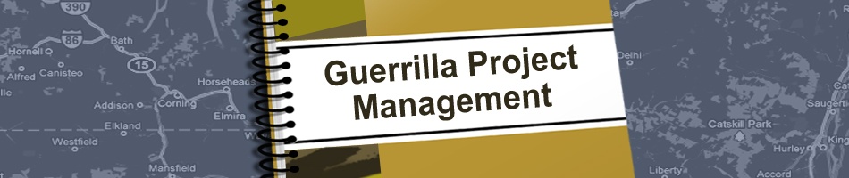 Banner for Guerrilla Project Management